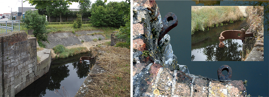 collage details van het sluis