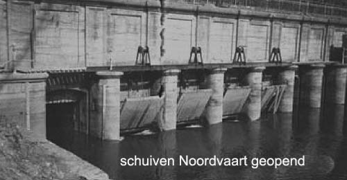 schuiven noordvaart geopend