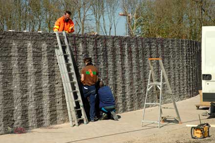 ledverlichtin in de muur ligweide