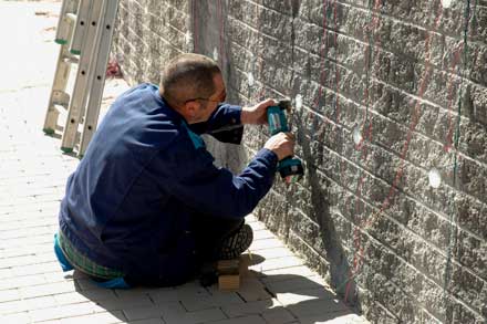 ledverlichtin in de muur ligweide