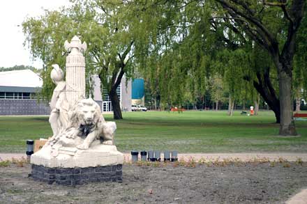 algemeen zicht van het park