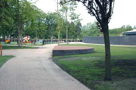 algemeen zicht van het park