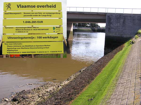 werfinfoplaat en langebrug