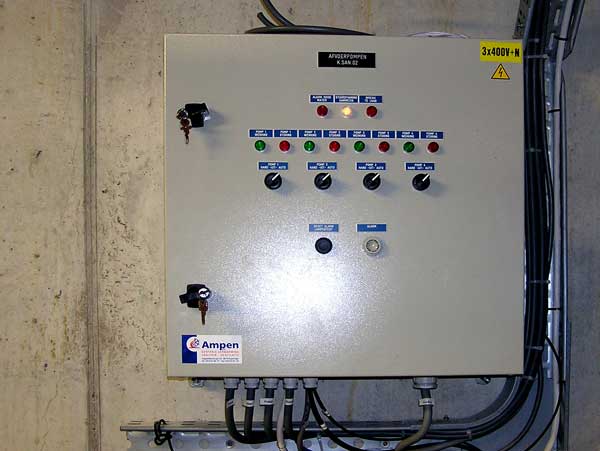 controle- bediening pompen vuilwaterafvoer
