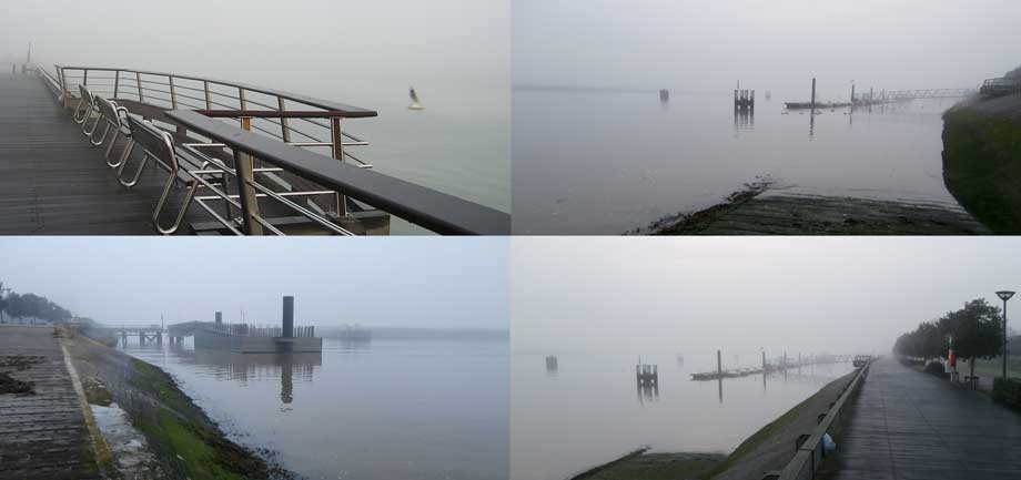 collage fotos havengeul en wandelweg