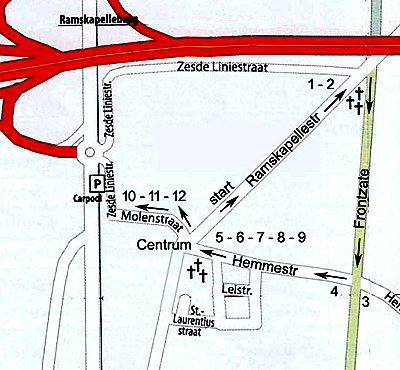 plan situatie bezienswaardigheden