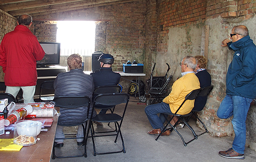 film vertoond in bijgebouw